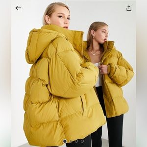 Puffer Jacket Yellow